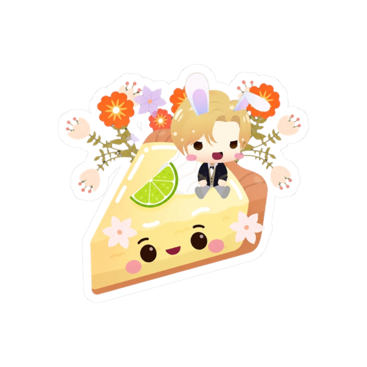 Noah Plave Dessert Crem Ver Sticker - alternate angle 3, merchandise